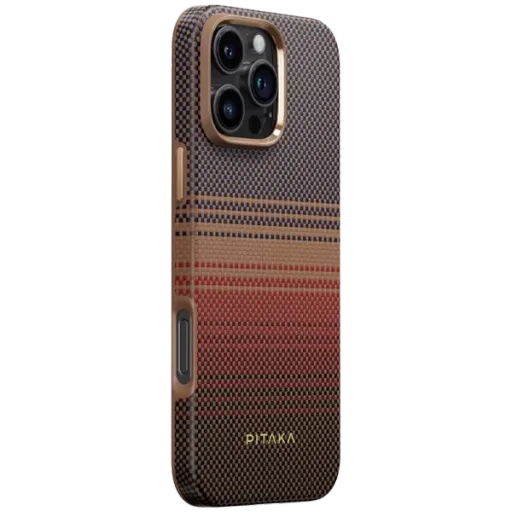Husă PITAKA Military-Grade cu MagSafe pentru iPhone 16 Pro Max, Sunset