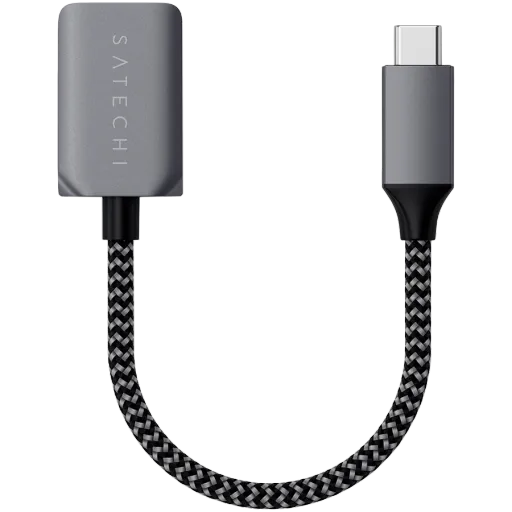 SATECHI USB-C to USB Adapter , Space Gray