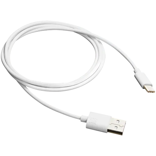 Cable CANYON UC-1 USB, 1m, White