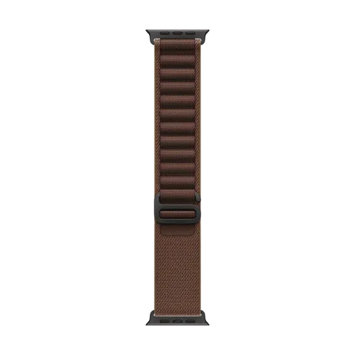 Apple 49mm Alpine Loop - Black Titanium Finish Ремінець  for Apple Watch 44/45/46/49 mm, Size S, Burgundy