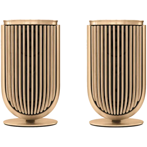 Beolab 8 AV System Gold Tone/Light Oak Table Stand