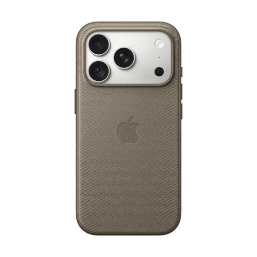 Apple Պատյան TechWoven Case with MagSafe հետ MagSafe Պլատինե մոխրագույն for iPhone 18 Pro
