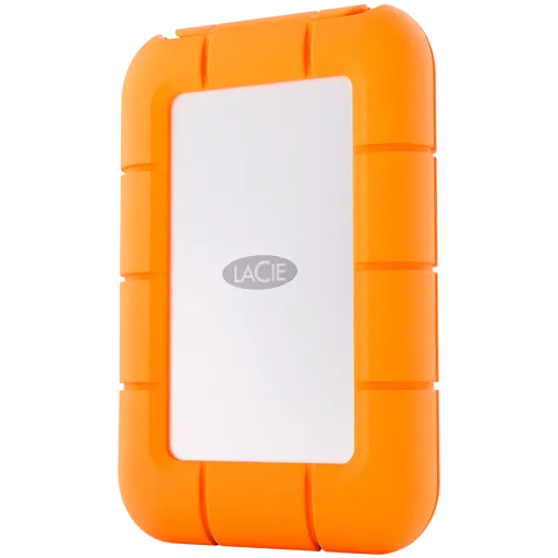 SSD External LACIE Rugged Mini (500GB, USB 3.2 GEN2 2x2) Orange