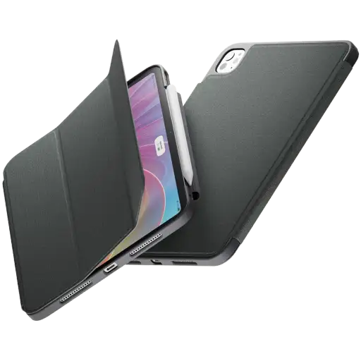 PAPERLIKE Smart Cover Bumper Case Black for iPad Air 11 (M2)/Air 11 (M3)
