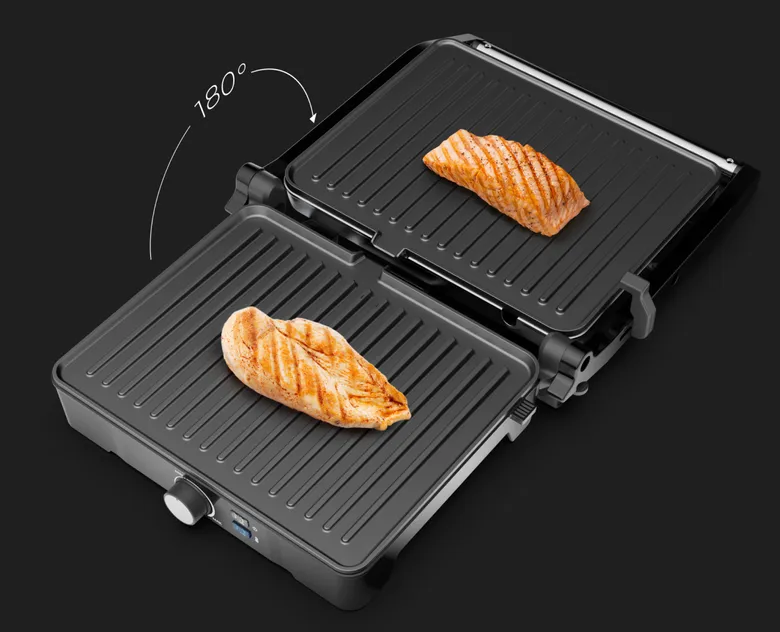 Kook op 2 platen tegelijkertijd