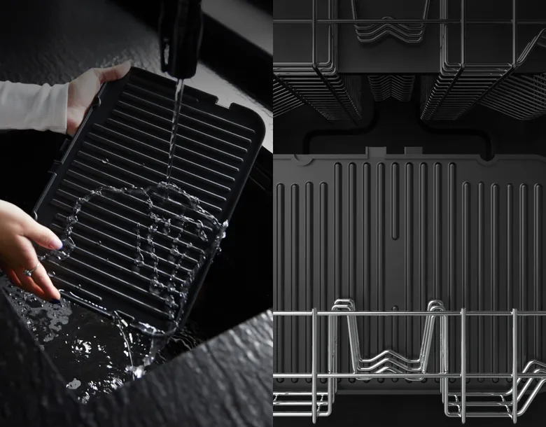 Removable non-stick plates