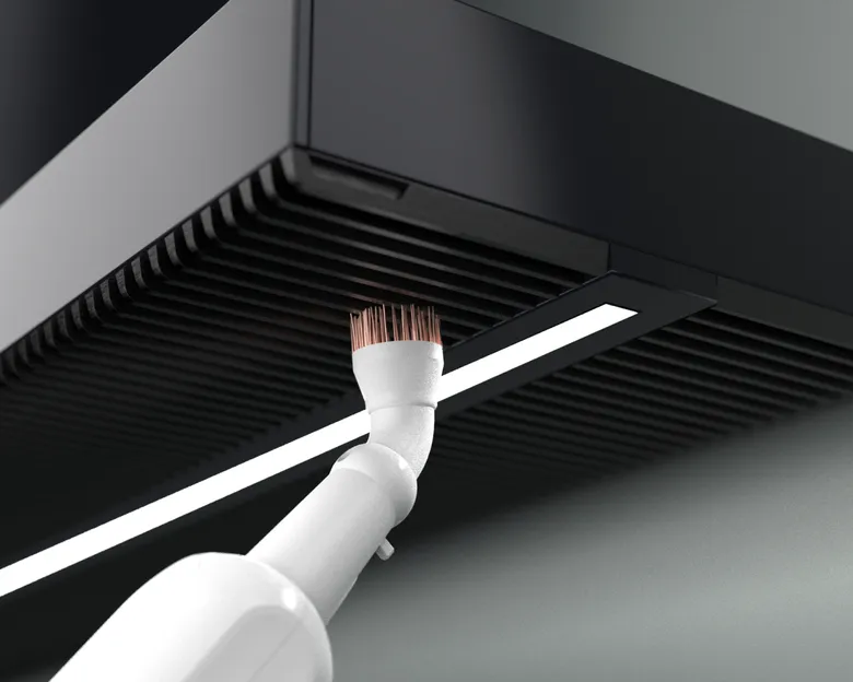 A nehezen elérhető helyek egyszerű tisztítása