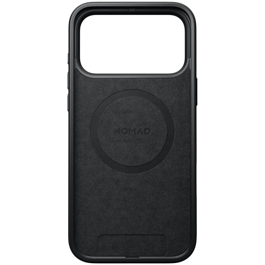 photo 4 - NOMAD Case Modern Leather Case with MagSafe Black for iPhone 17 Pro