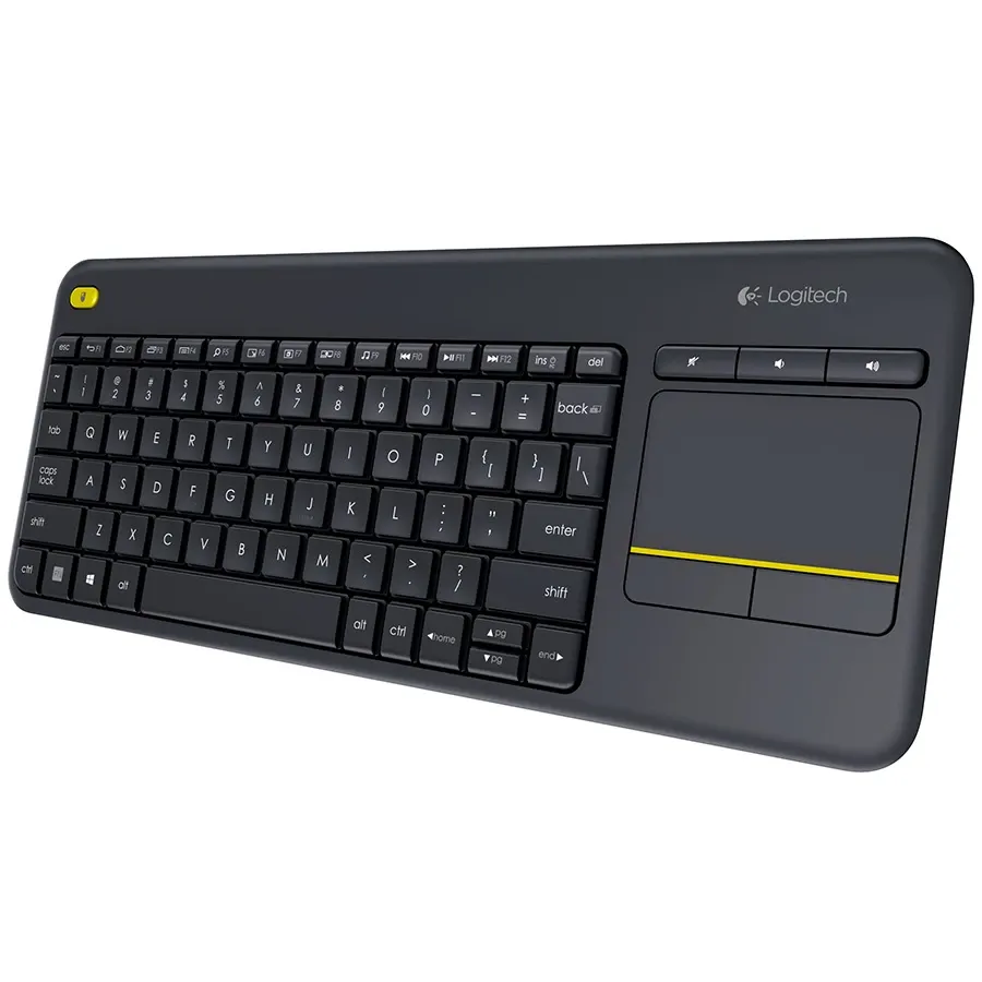 photo 3 - Клавиатура LOGITECH K400 Touch Plus UA Wireless Black (L920-007145)