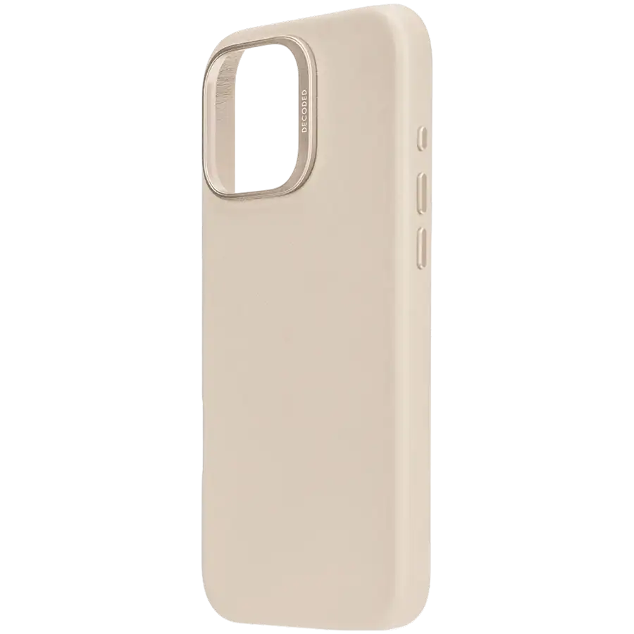 Чехол DECODED из кожи с MagSafe для iPhone 16 Pro Max, Глиняный – photo 3