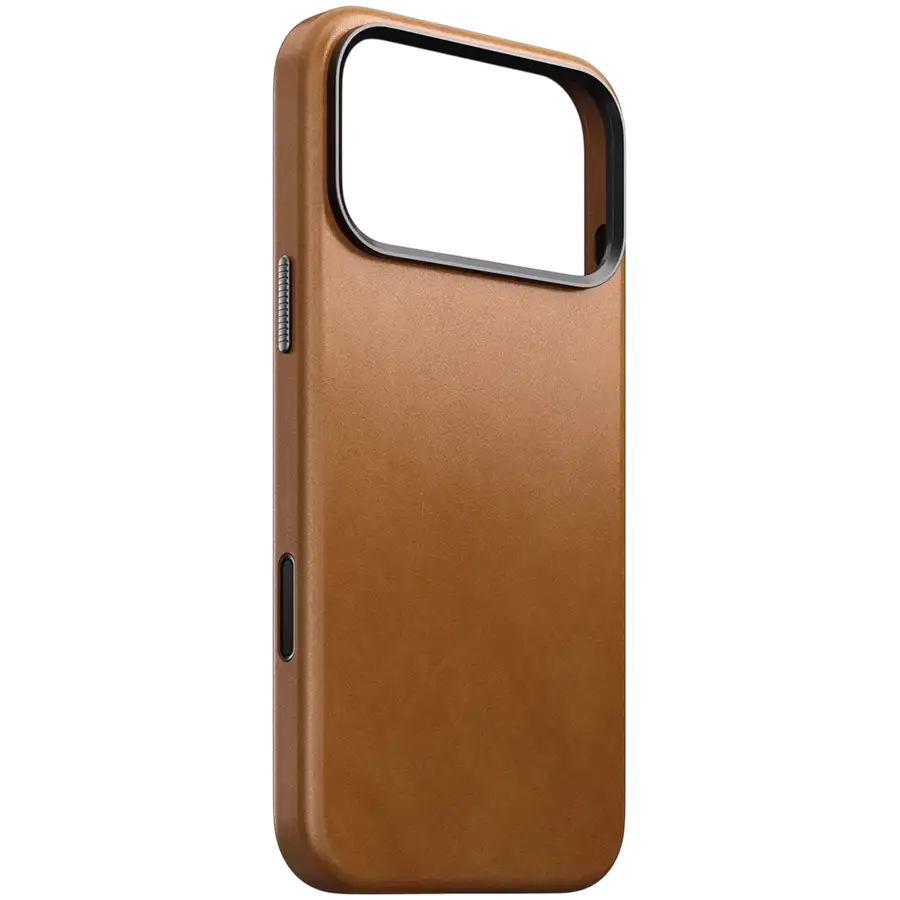 NOMAD Чохол Traditional Leather Case with MagSafe English Tan для iPhone 17 Pro Max – photo 2
