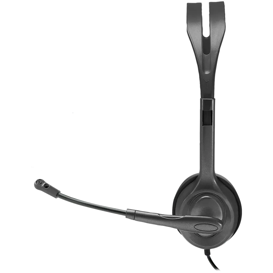 photo 3 - Наушники LOGITECH H111 Black (L981-000593)