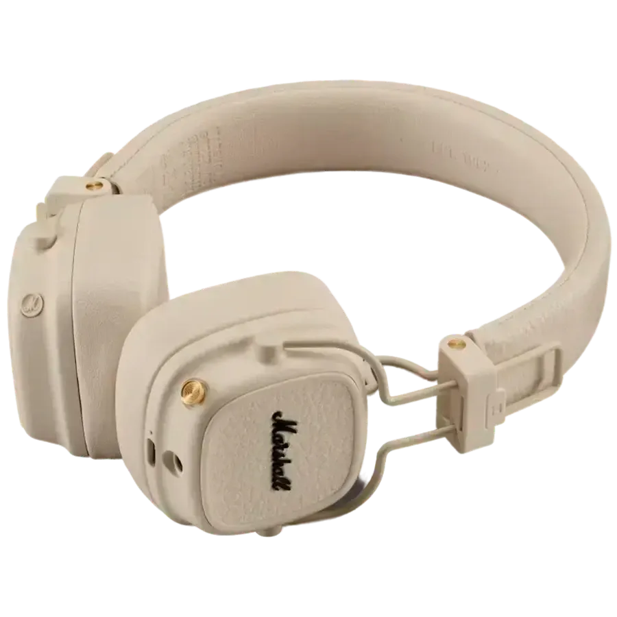 photo 3 - MARSHALL Major V {Проводной и беспроводной} Наушники, Кремовый