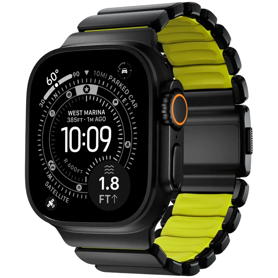 photo 1 - NOMAD Удлинитель ремешка  for Apple Watch 46/49 mm, Black Hardwareм/Volt