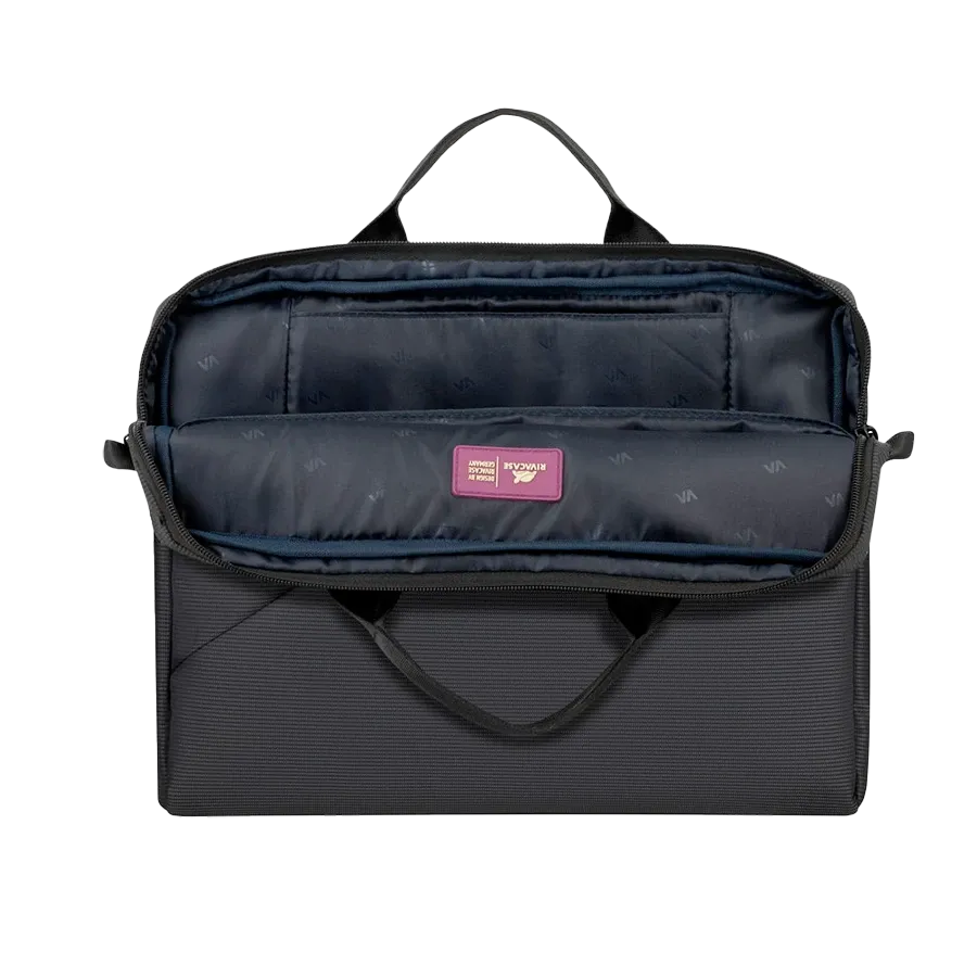 photo 5 - RIVA CASE Сумка Tivoli  Серая для MacBook Air 13/MacBook Pro 13/Ноутбук до 13.3"