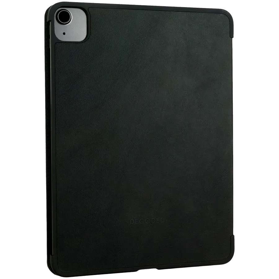 photo 4 - Чехол DECODED Smart Folio Slim из текстурированного силикона для iPad Air 11 (M2/M3), Charcoal Black