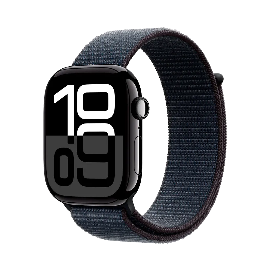 photo 1 - Apple Watch Series 10 GPS, 42mm, İdman bilərziyi "Ink", Oniks