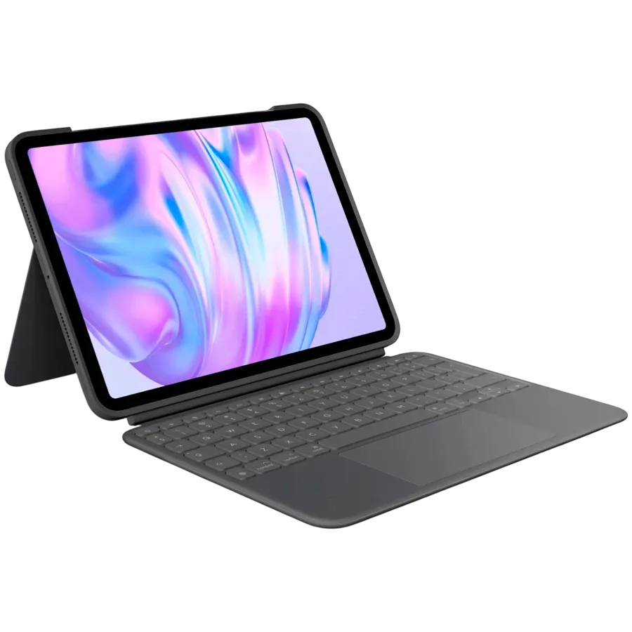photo 1 - Чохол-клавіатура для планшета Logitech Combo Touch for iPad Pro 11' (M4) Graphite (L920-012831)