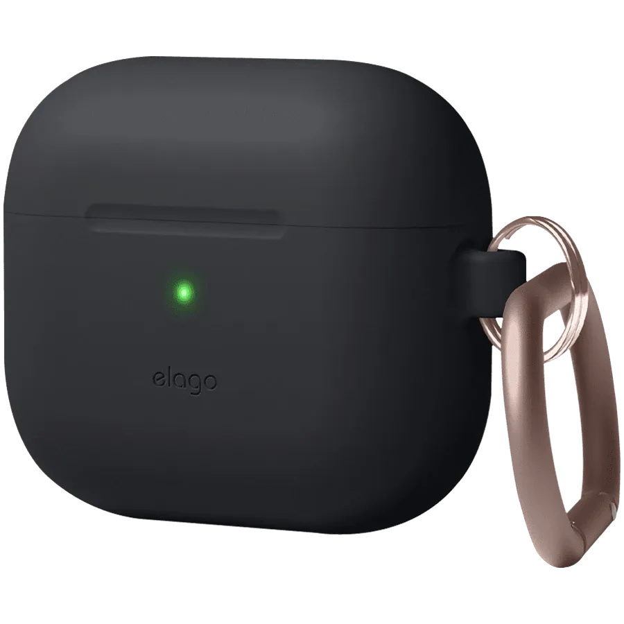 photo - Чехол ELAGO Hang  Чёрный для AirPods (Gen3)