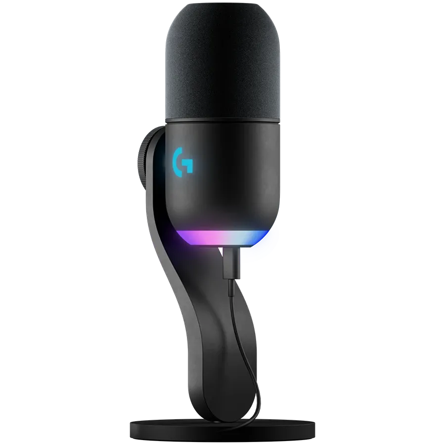 photo 2 - Микрофон LOGITECH Yeti GX Dynamic RGB Gaming Mic with Lightsync Black (L988-000569)