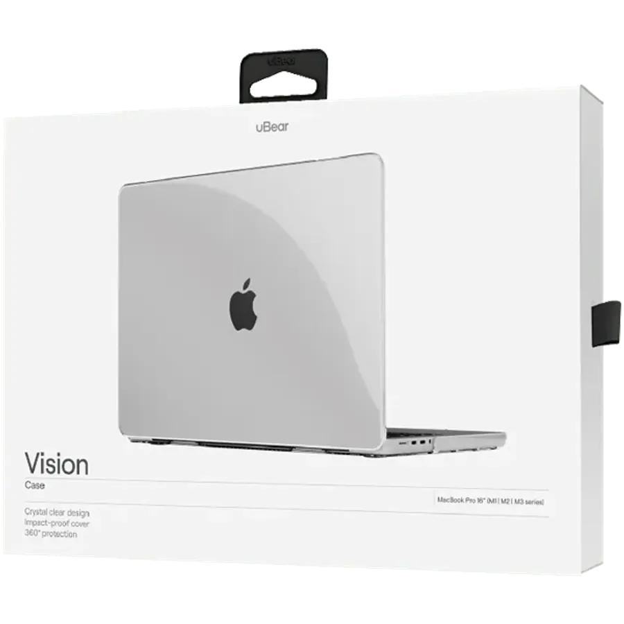 photo 2 - UBEAR Қаптама Vision  Мөлдір for MacBook Pro 16
