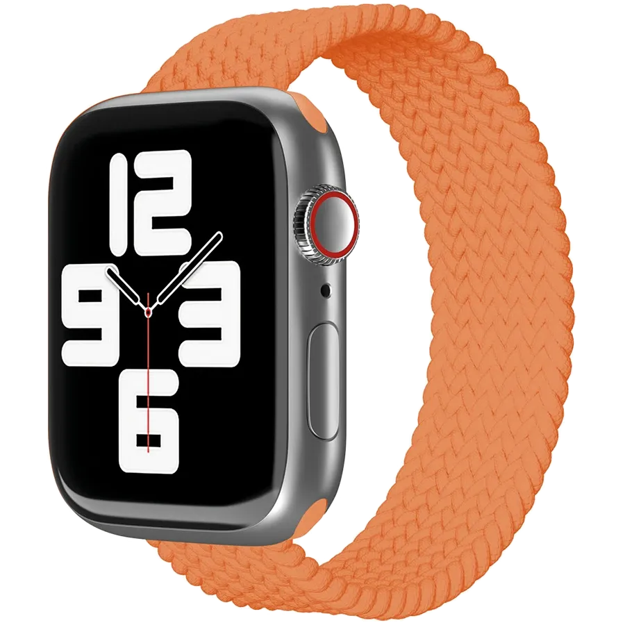 photo 1 - Ремешок VLP Woven из нейлона для Apple Watch 38/40/41 мм, Оранжевый