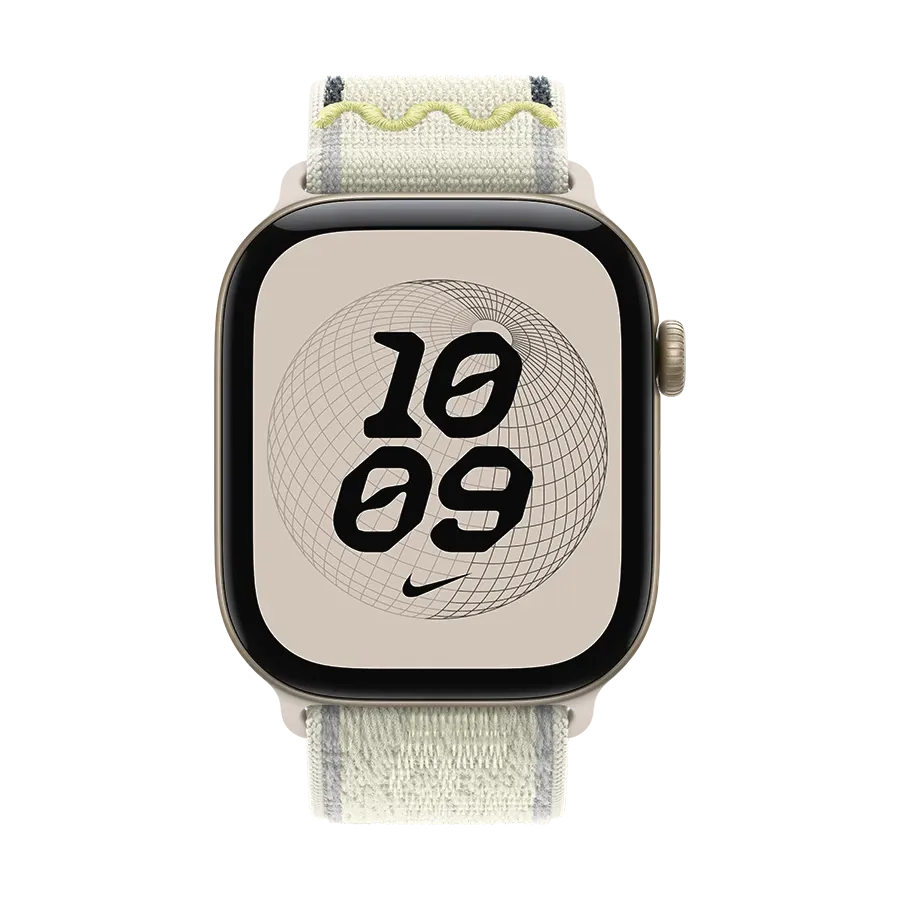 Apple 46mm Nike Sport Loop Ремінець for Apple Watch 44/45/46/49 mm, Chalk Calm – photo 4
