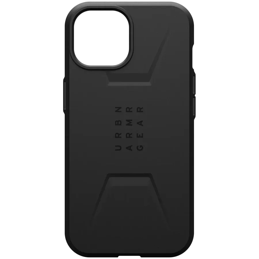 photo 1 - Чехол UAG Civilian с MagSafe для iPhone 15 Plus, Чёрный