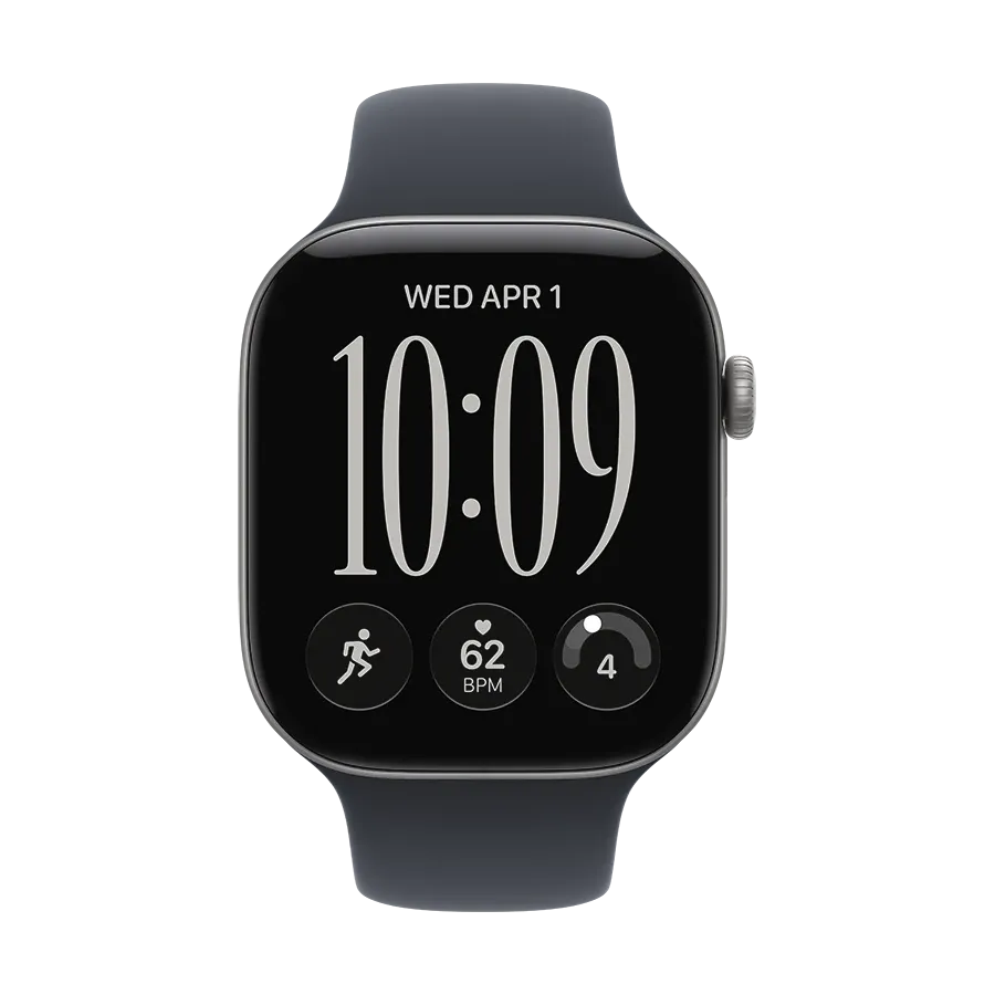 Apple 46mm Sport Band - S/M & M/L Band Extension  for Apple Watch 44/45/46/49 mm, Size S/M, Темно-синій – photo 3