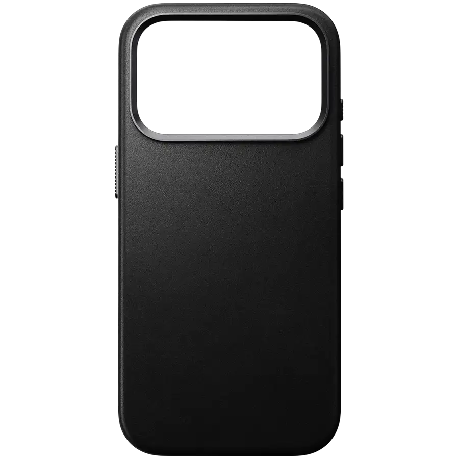 NOMAD Чехол Traditional Leather Case с MagSafe Чёрный для iPhone 17 Pro – photo 2