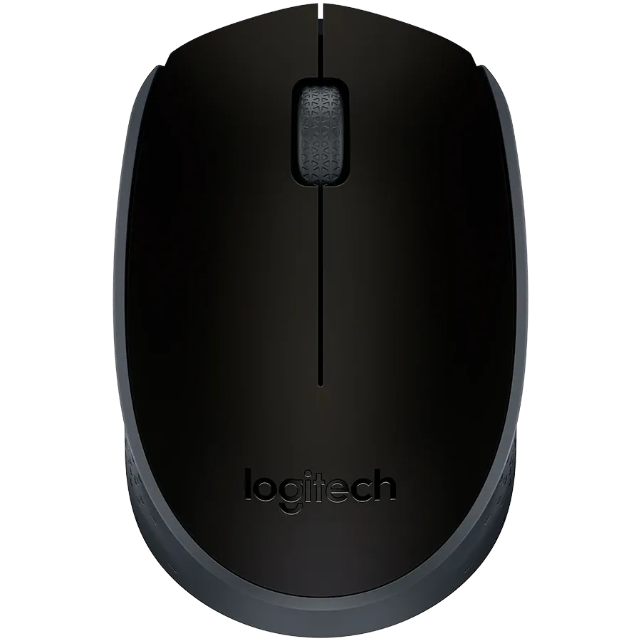 photo 1 - Миша LOGITECH M171 Wireless Black/Grey (L910-004424)