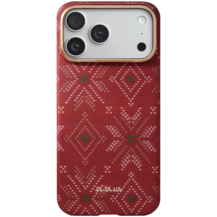 photo 1 - PITAKA Чохол Ultra-Slim with MagSafe Scarlet для iPhone 17 Pro Max