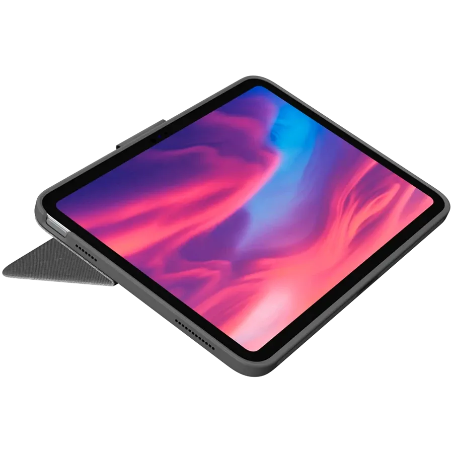 photo 3 - LOGITECH Чехол с клавиатурой Combo Touch  Oxford Grey для iPad (10-го поколения)