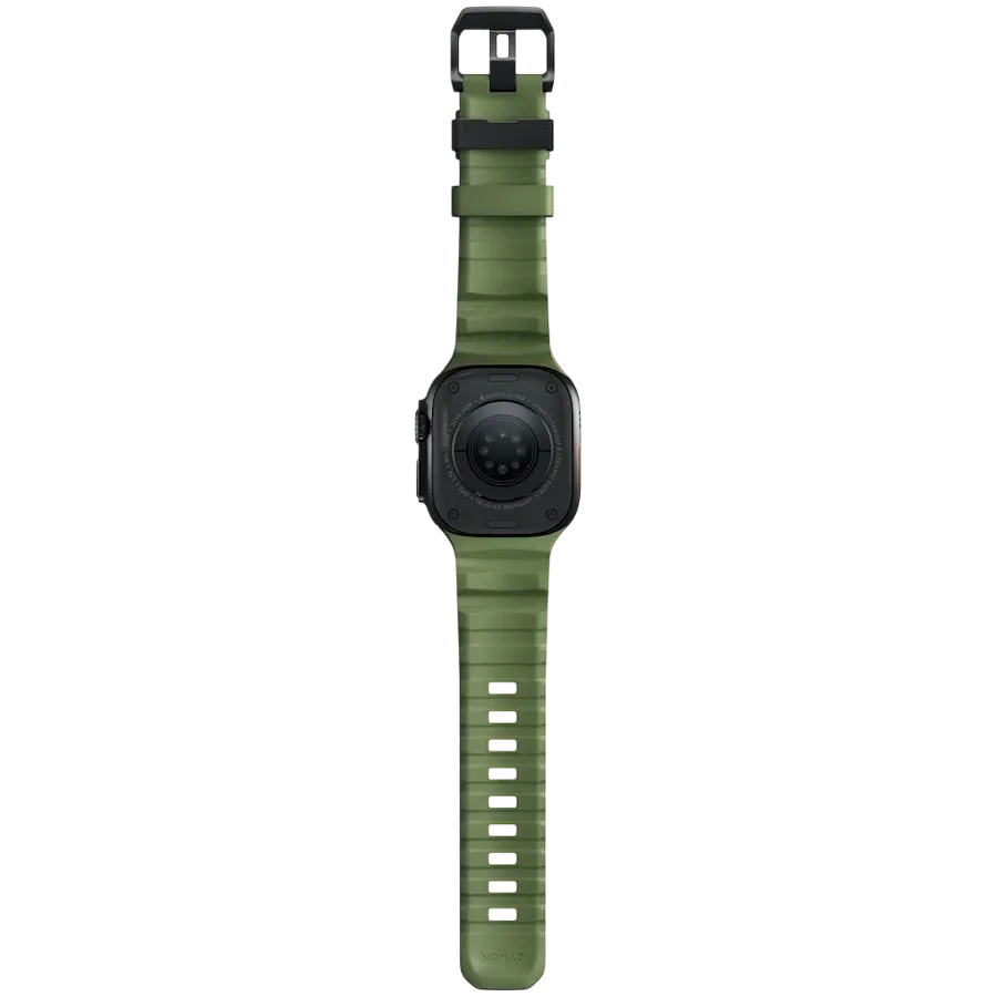 photo 5 - NOMAD Band for Apple Watch 42/44/45/46/49 mm, Forest/Black