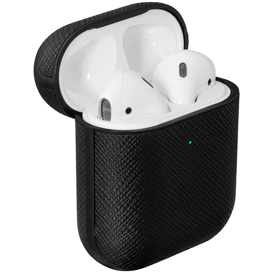 photo 4 - Чохол LAUT PRESTIGE  Чорний для AirPods (Gen1/2)
