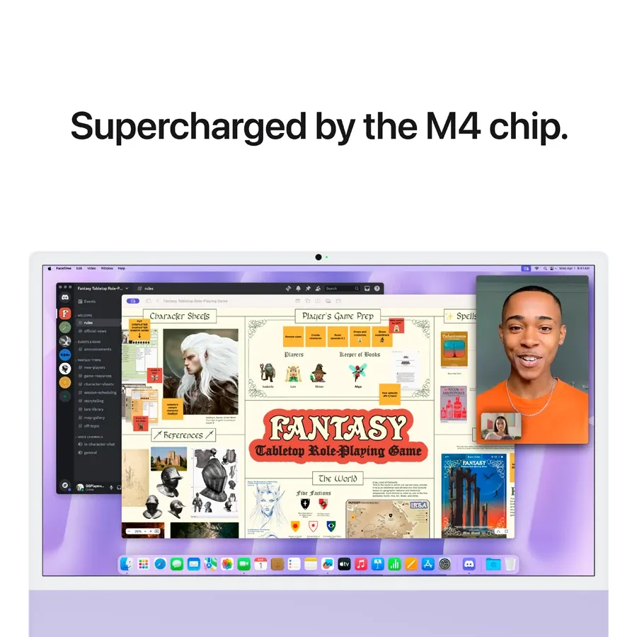 photo 6 - iMac 24" M4, 8C CPU 8C GPU, 16GB 256GB SSD, Purple