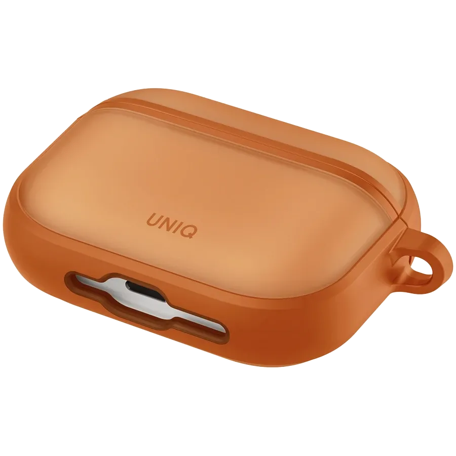 photo 2 - Qoruyucu örtük UNIQ Veren AirPods Pro (Gen.3) üçün, Sunset Amber