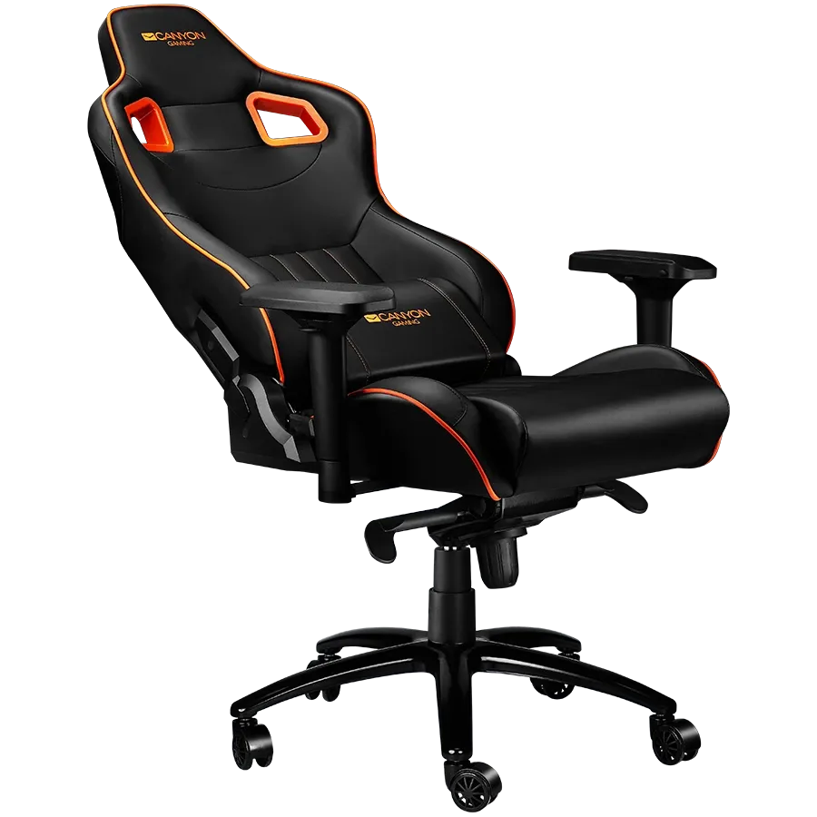 photo 6 - Игровое кресло CANYON Corax GС-5, Чёрный/Оранжевый