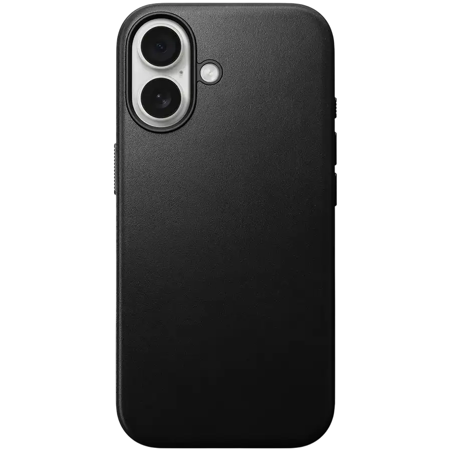 NOMAD Чохол Modern Leather Case with MagSafe Чорний для iPhone 17 – photo 1