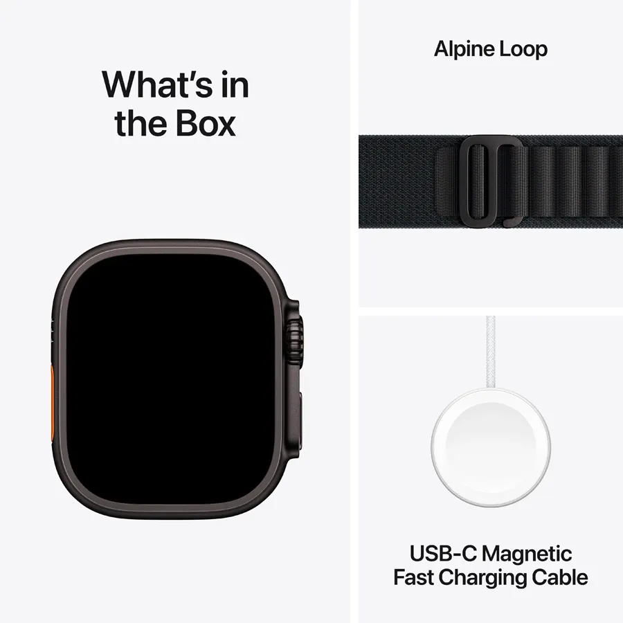 photo 7 - Apple Watch Ultra 3,  Black Alpine Loop, S, 49մմ, Սև