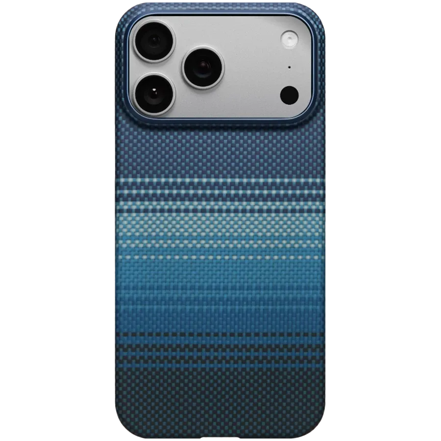 photo - PITAKA Защитный чехол Aramid UltraGuard с MagSafe Moonrise для iPhone 17 Pro Max