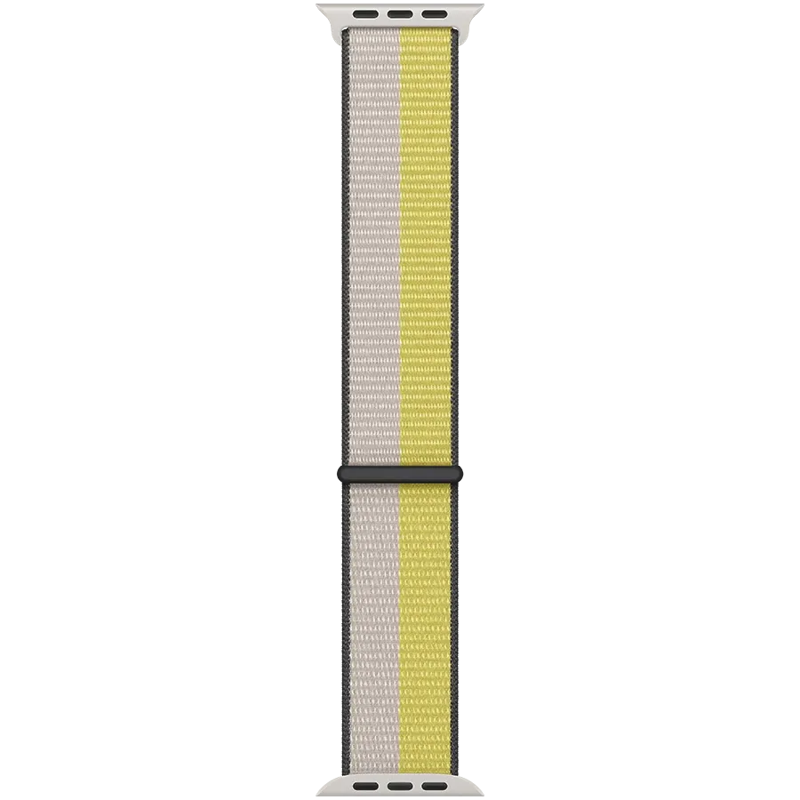 photo 2 - Apple 41mm Sport Loop - Regular Band for Apple Watch 38/40/41 mm, Oat Milk/Lemon Zest