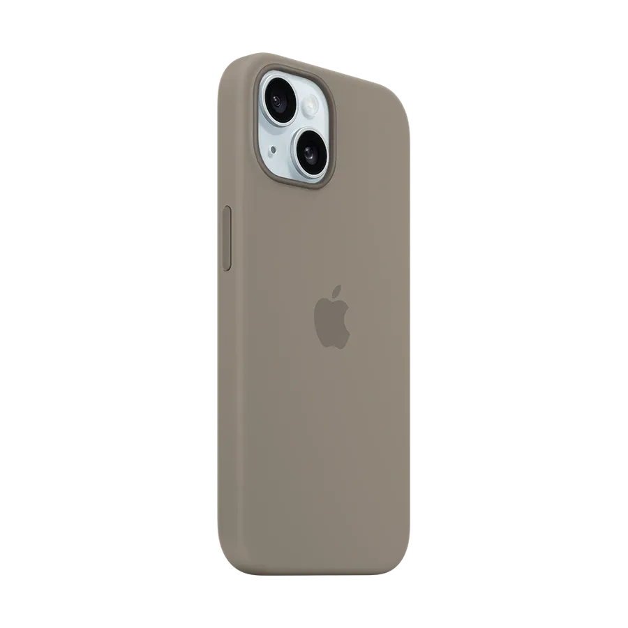 photo 2 - Apple силиконовый чехол с MagSafe Глиняный для iPhone 15