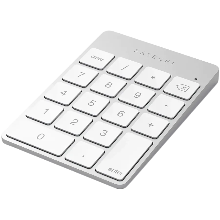 photo 4 - Клавиатура Satechi Aluminum Slim Numpad, Серебристый