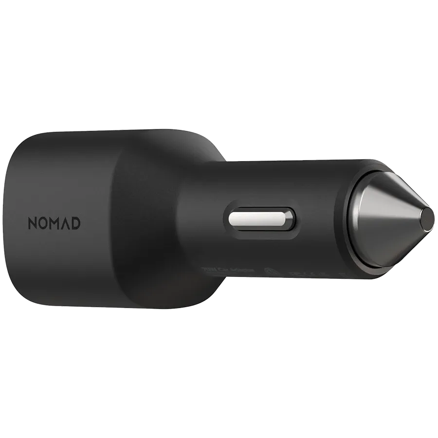 photo 2 - Автомобильный адаптер NOMAD 2*USB-C, 70 Вт