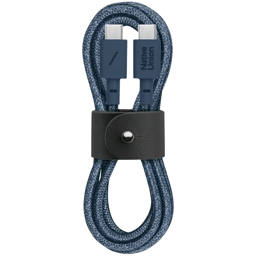 photo - NATIVE UNION Кабель USB-C , Темно-синій, 1.2м