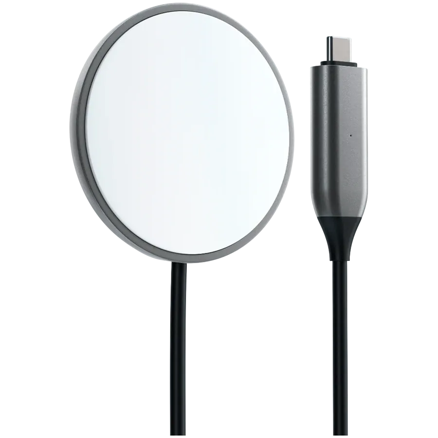 photo 4 - Încărcător wireless SATECHI, 18 W, Space Gray