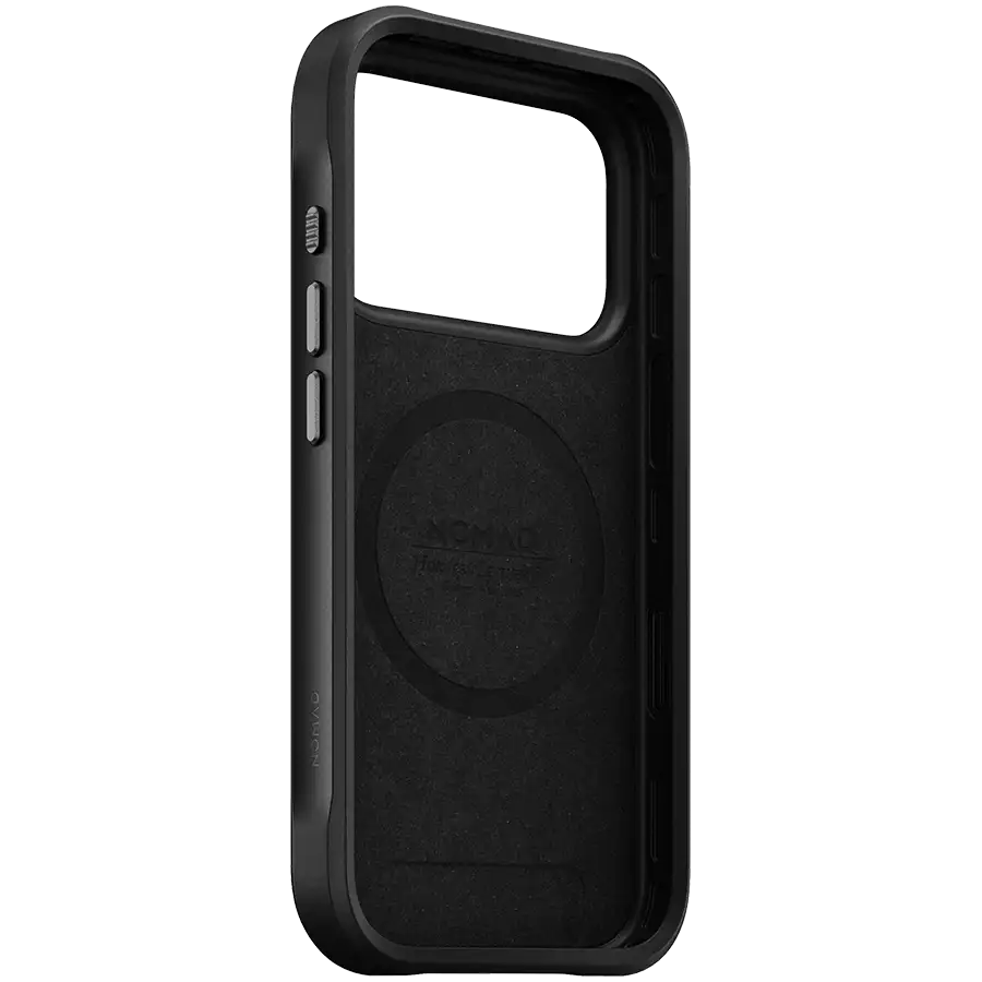 Чехол NOMAD Rugged Leather Horween с MagSafe для iPhone 17 Pro, Чёрный – photo 3