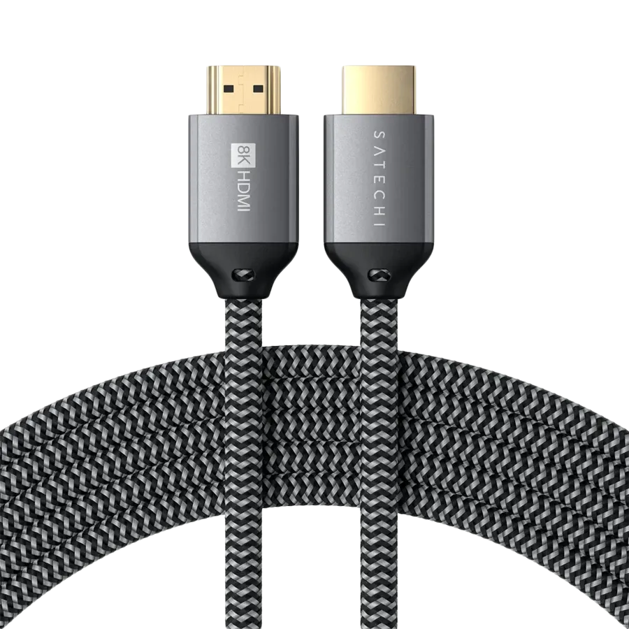 photo 1 - Кабель-синхронизации SATECHI 8K HDMI Ultra High Speed Cable, Space Gray
