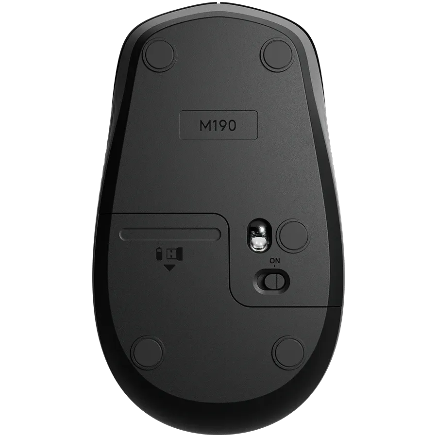 photo 5 - Миша LOGITECH M190 Wireless Mid Grey (L910-005906)